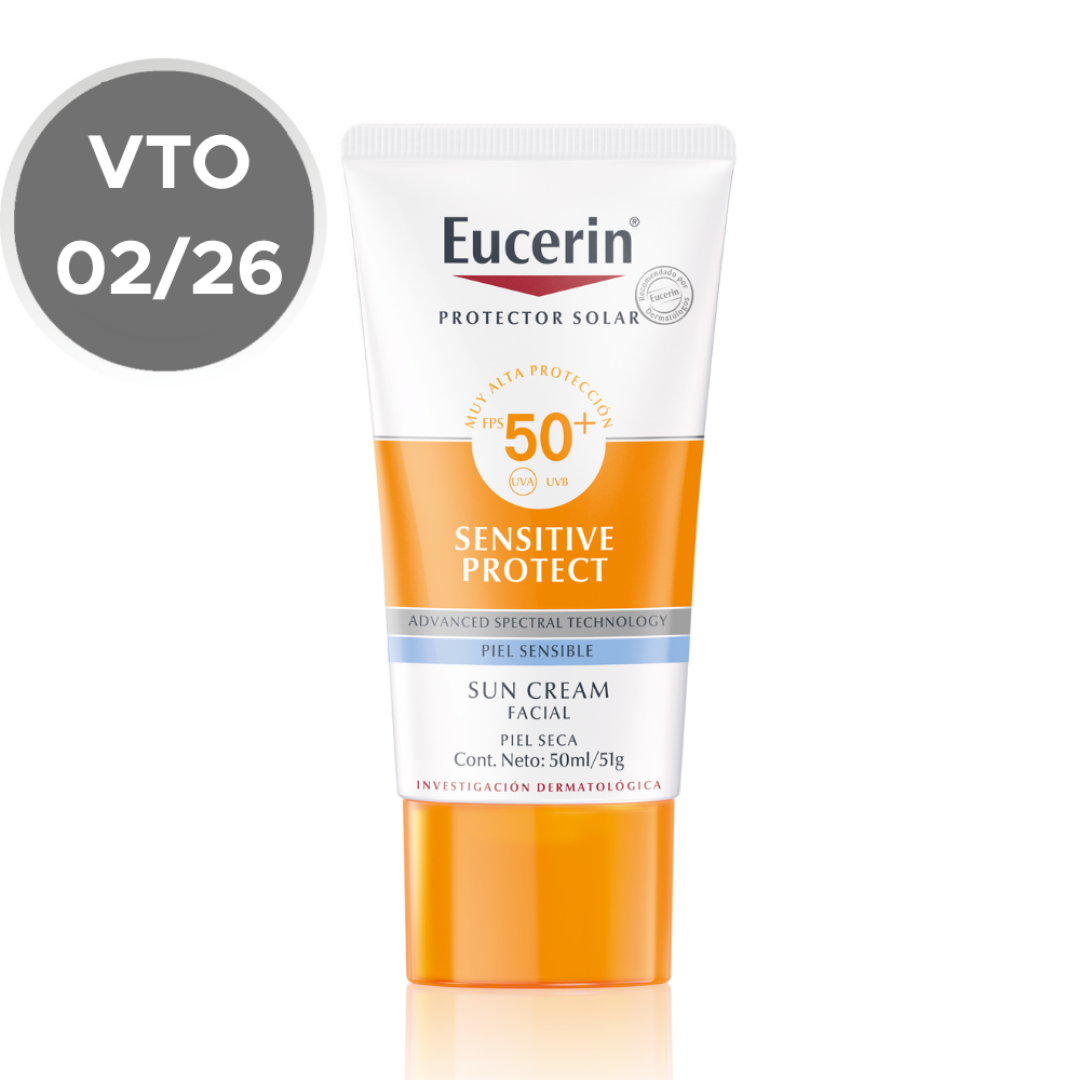 PROTECTOR SOLAR CREMA FACIAL FPS 50+