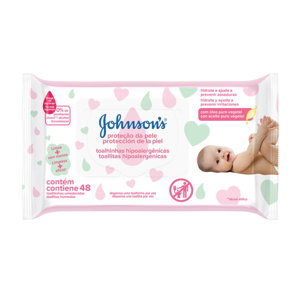 Johnson Baby toallitas húmedas x44un